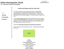 Tablet Screenshot of drkosmo.com